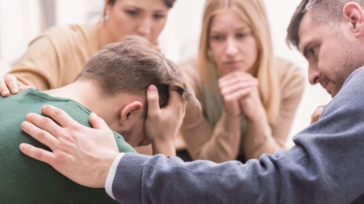 family supporting addict after rehab